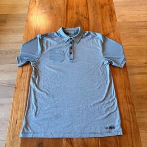 OGIO Men's Gray Polo Shirt Size L